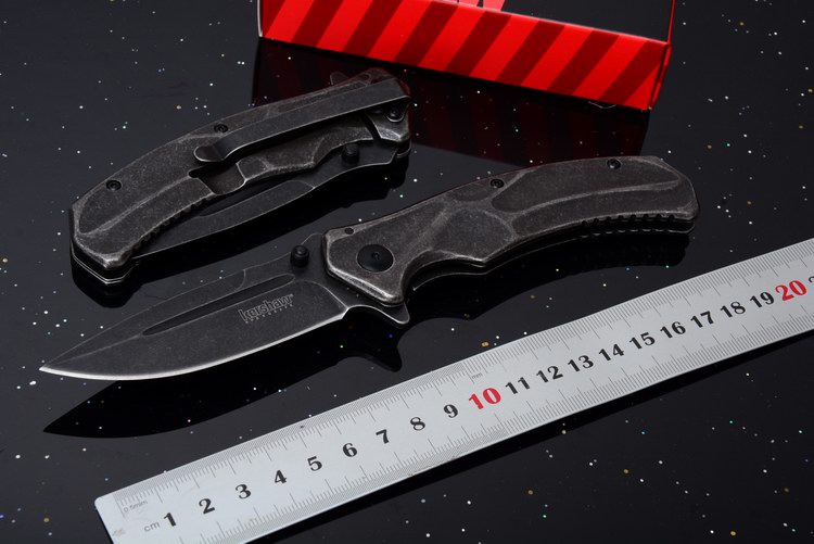 Kershaw.1300 steel stainless steel blade fast opening folding knife UD53010G